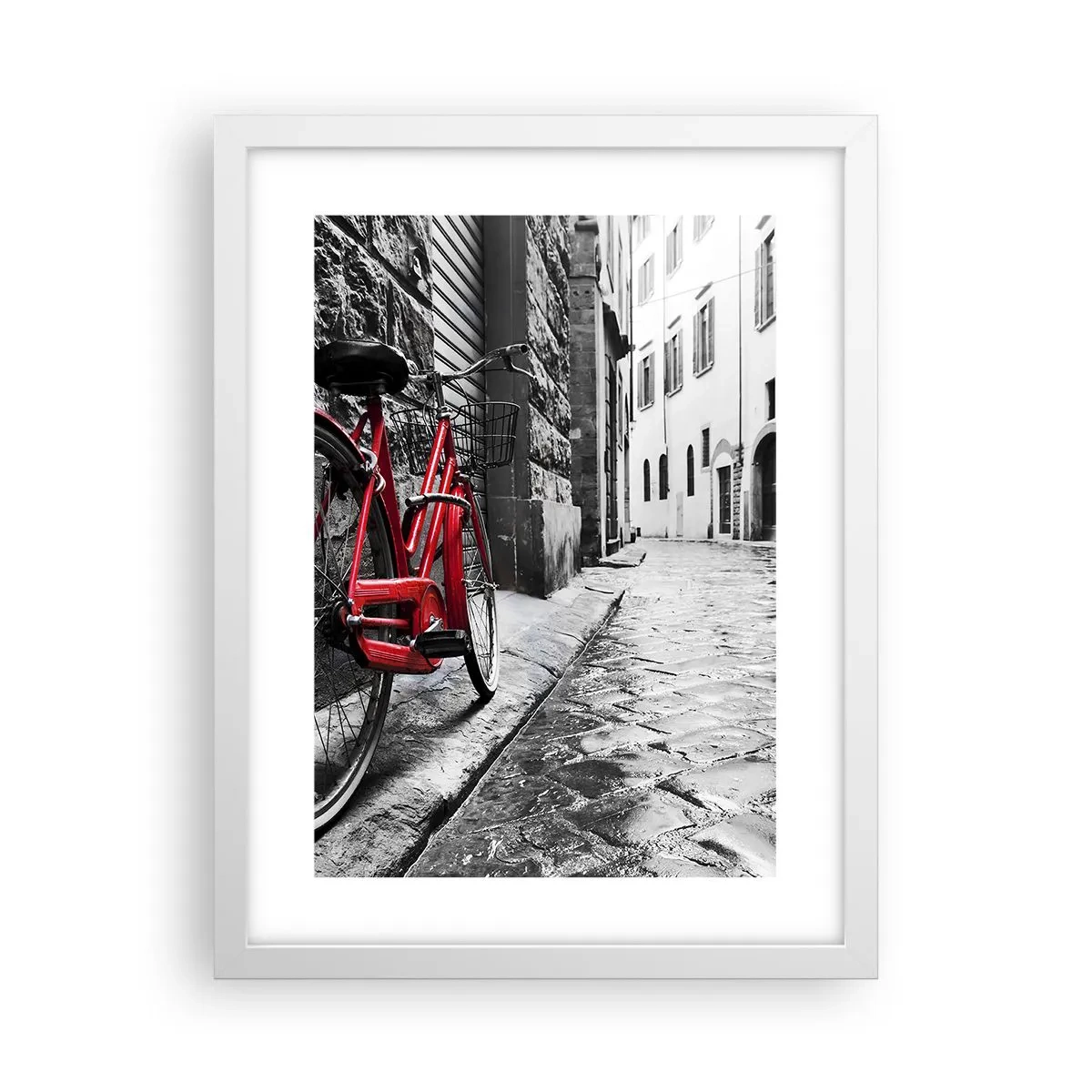 Pôster em moldura branca - A verdadeira beleza não envelhece - 30x40 cm