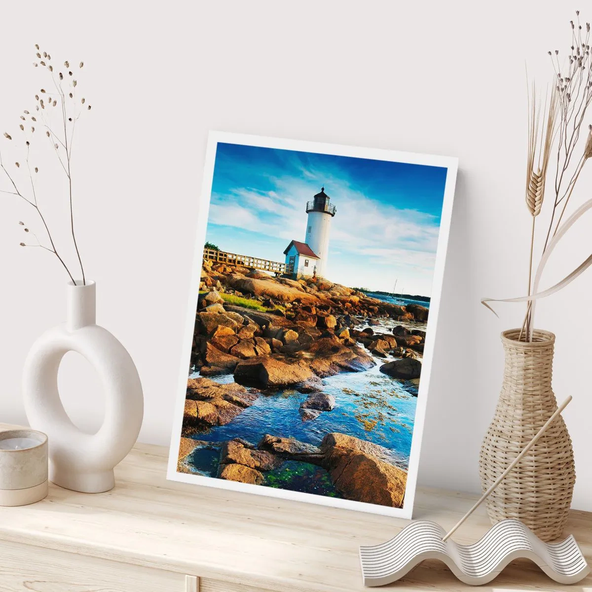 Pôster - Voltem bem, estou à espera - 40x50 cm