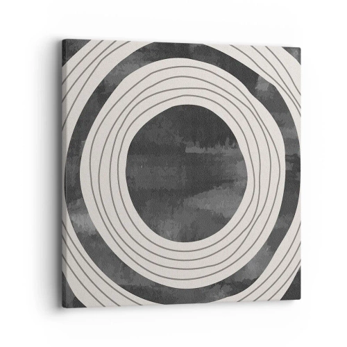 Quadro em tela - Direito ao ponto - 40x40 cm