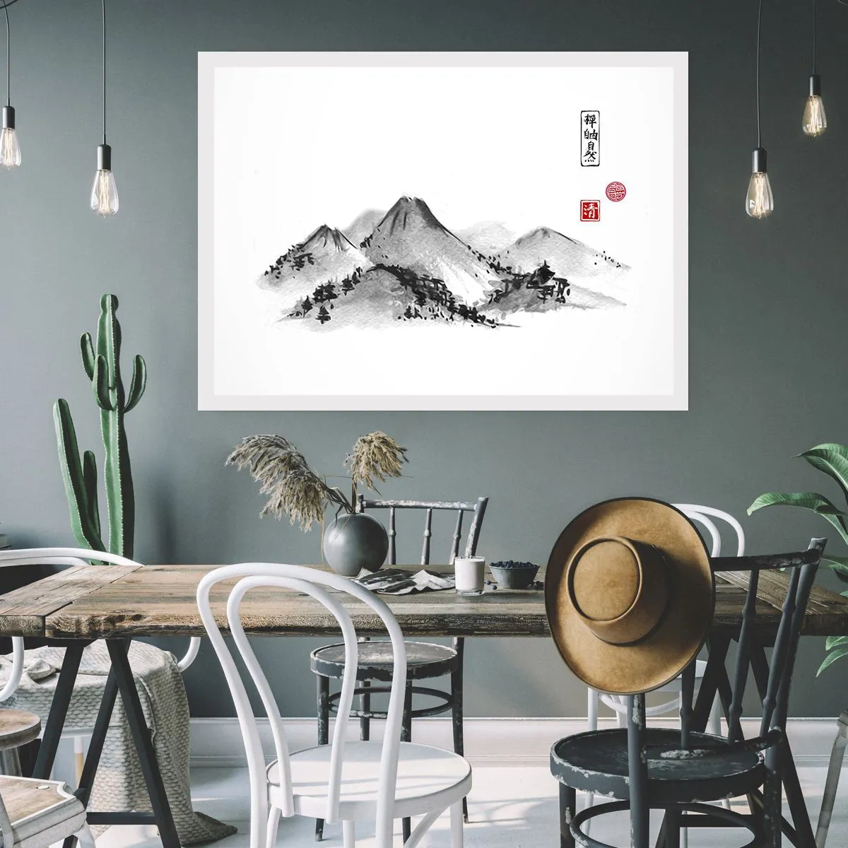 Pôster - Para além do vale - 100x70 cm