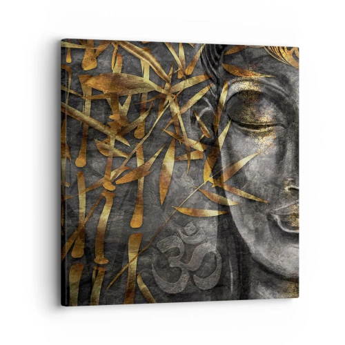 Quadro em tela - Sinta a paz - 30x30 cm