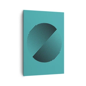 Quadro em tela - Círculo – uma variação geométrica - 70x100 cm