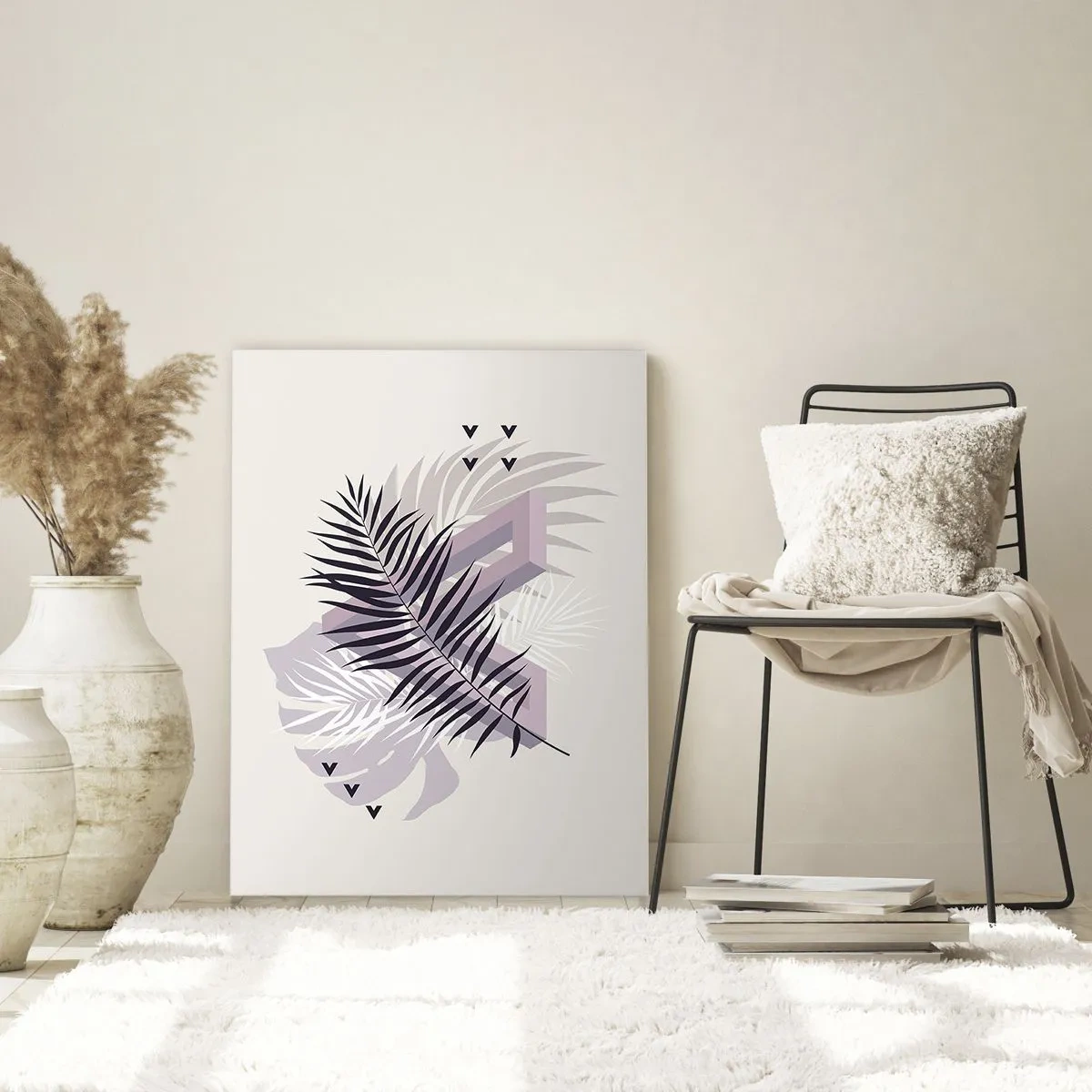 Quadro em vidro - A sombra de uma sombra - 50x70 cm