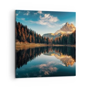 Quadro em tela - Paisagem dupla - 50x50 cm