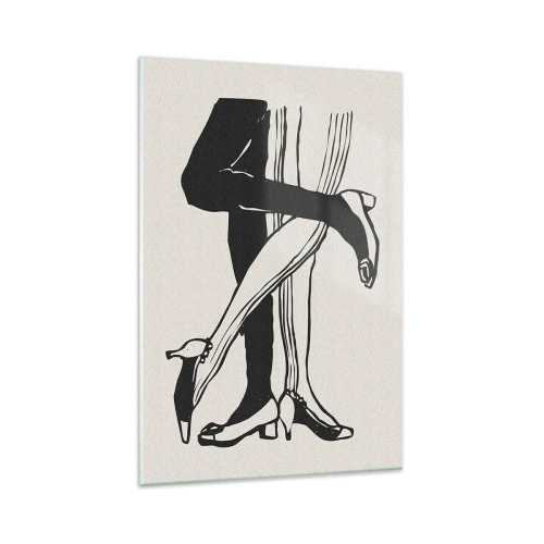 Quadro em vidro - Um atributo feminino - 80x120 cm