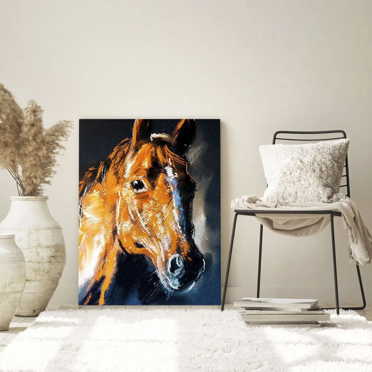 Quadro em vidro - E então, vai? - 50x70 cm