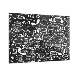 Quadro em vidro - Tudo o que precisa é... - 100x70 cm