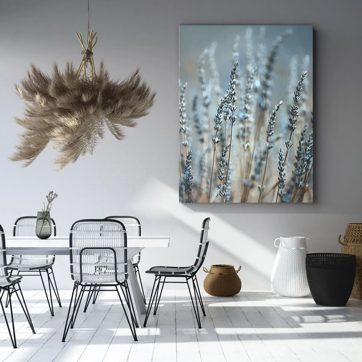 Quadro em tela - Prado perfumado - 50x70 cm