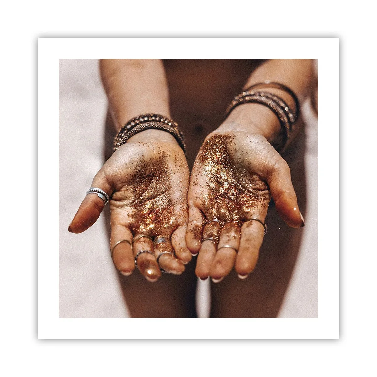 Pôster - Um presente para si - 50x50 cm