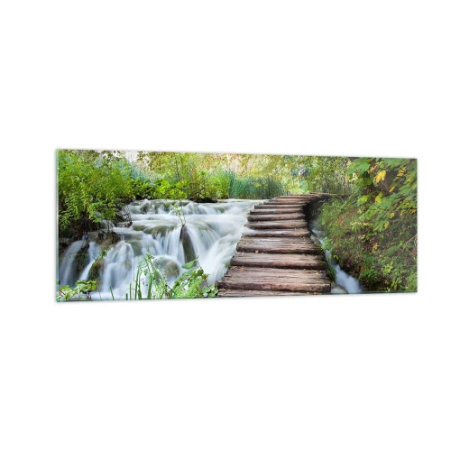 Quadro em vidro - As aparências enganam - 140x50 cm