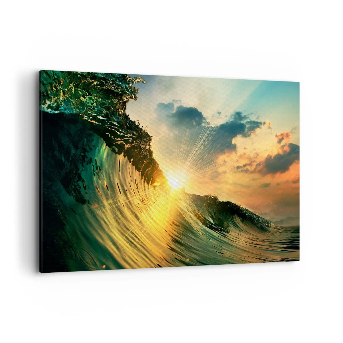 Quadro em tela - Surfer, onde está? - 100x70 cm