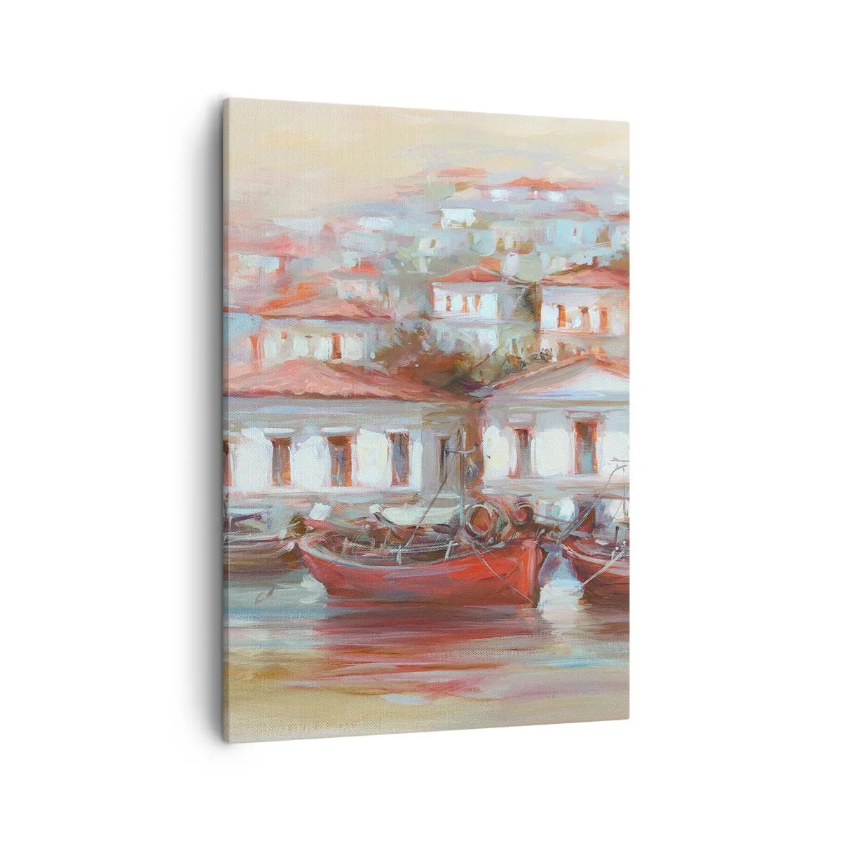Quadro em tela - Cidade feliz - 50x70 cm