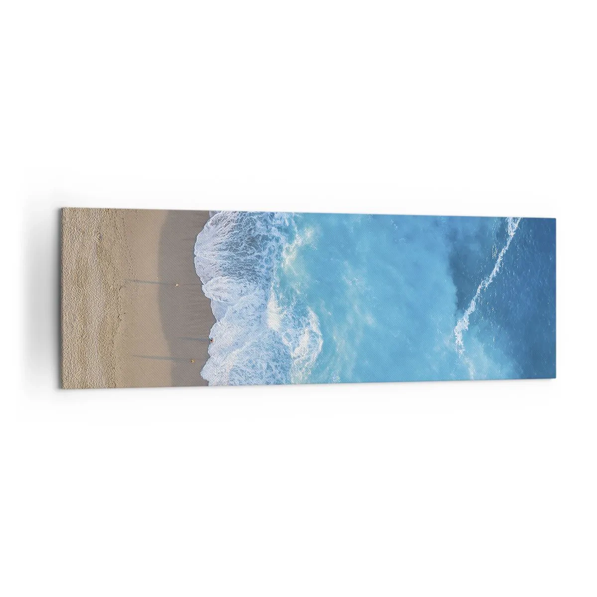 Quadro em tela - O poder do azul - 160x50 cm