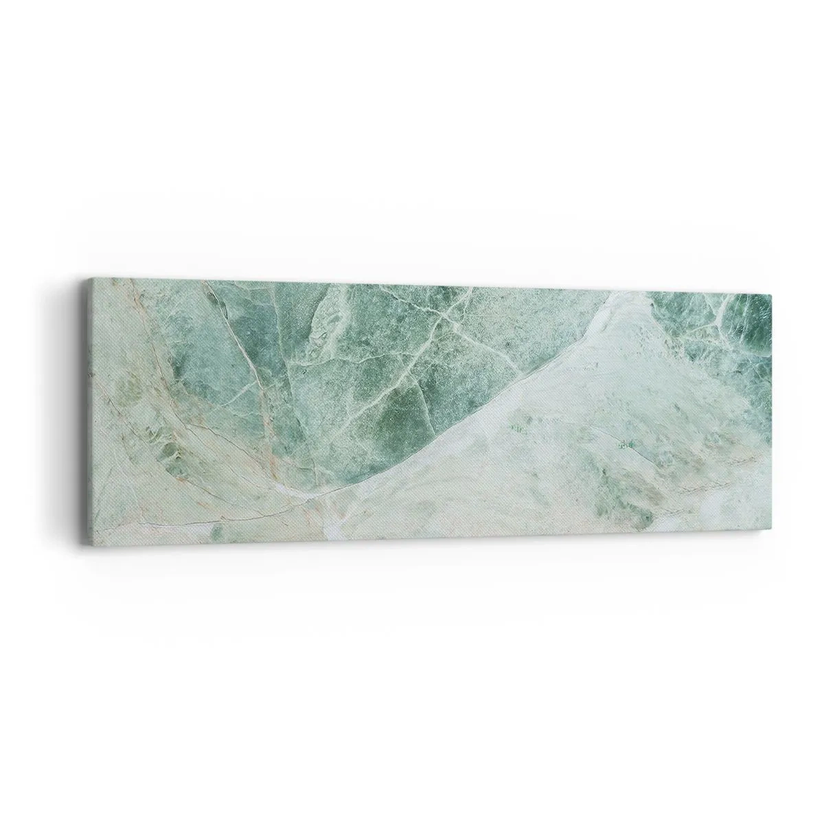 Quadro em tela - A nobre frieza da pedra - 90x30 cm