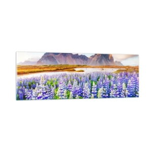 Quadro em vidro - Força e severidade ao lado da suavidade - 90x30 cm