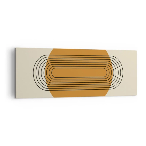 Quadro em tela - O plano perfeito - 140x50 cm