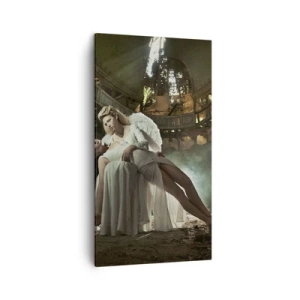 Quadro em tela - O espírito do teatro antigo - 45x80 cm