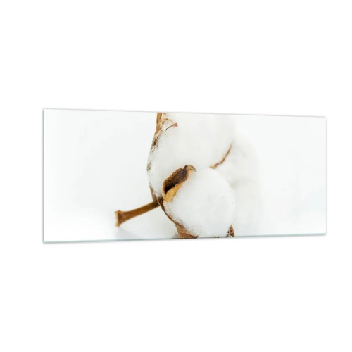 Quadro em vidro - Suave por natureza - 100x40 cm