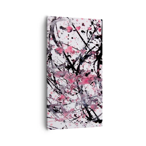 Quadro em tela - A natureza fugaz da vida - 55x100 cm