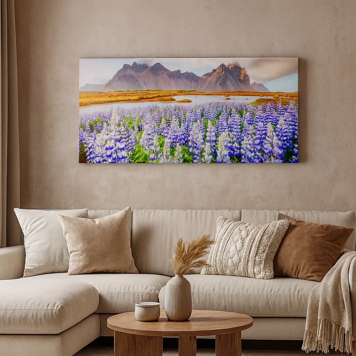 Quadro em tela - Força e severidade ao lado da suavidade - 30x30 cm