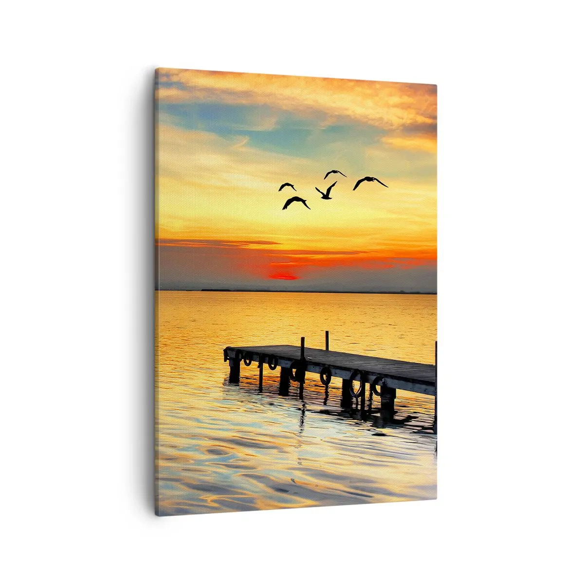 Quadro em tela - Regressos noturnos - 50x70 cm