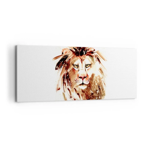 Quadro em tela - Força e dignidade - 100x40 cm