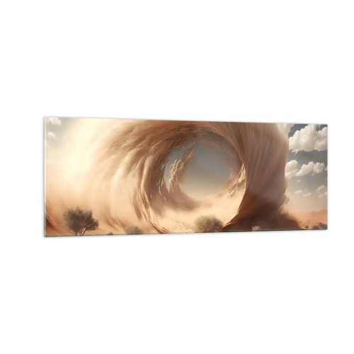 Quadro em vidro - Portal aberto - 140x50 cm