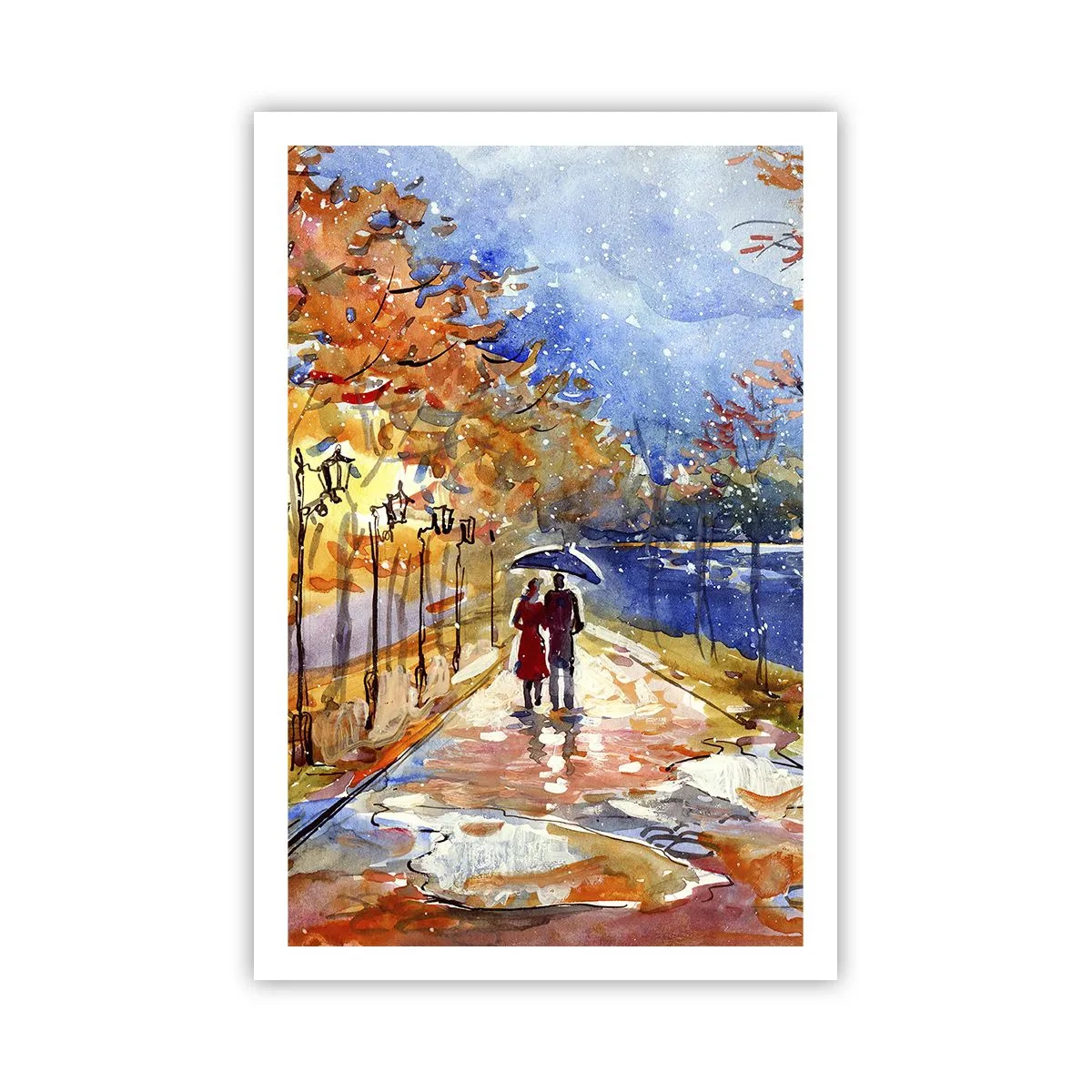 Pôster - Juntos até ao limite do tempo - 61x91 cm