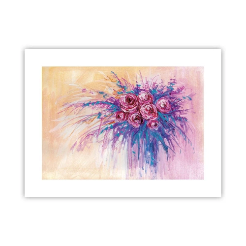 Pôster - Fonte de rosas - 40x30 cm