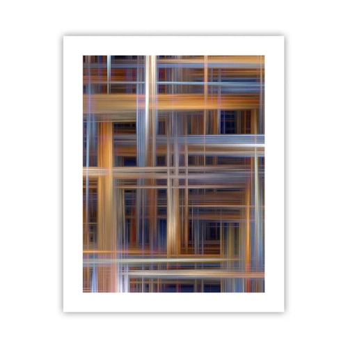 Pôster - Tecido de luz - 40x50 cm