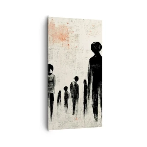Quadro em tela - Contra a solidão - 65x120 cm