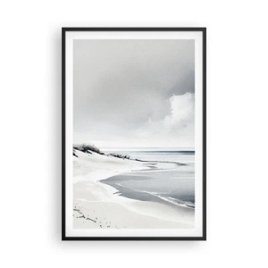 Pôster com moldura preta - Juntos para sempre - 61x91 cm