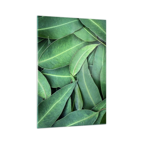 Quadro em vidro - Suculentas e frescas - 70x100 cm