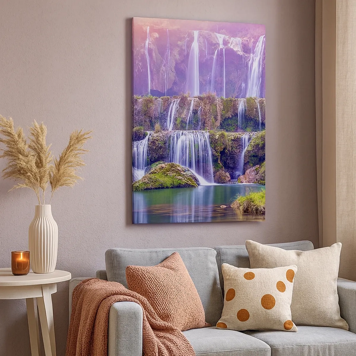 Quadro em tela - Escadas para o céu - 50x70 cm