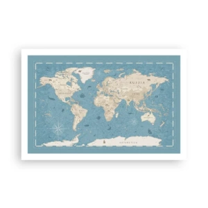 Pôster - O mundo ao seu alcance - 91x61 cm