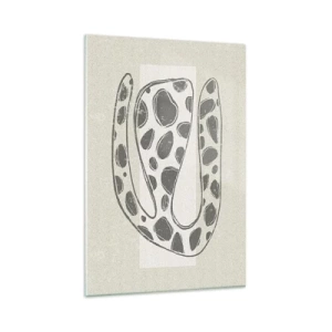 Quadro em vidro - Uma criatura estranha - 80x120 cm