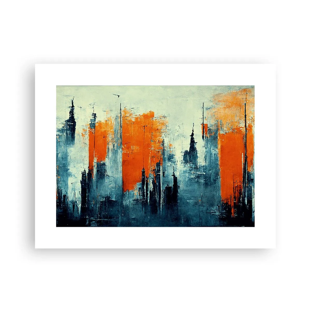 Pôster - Paisagem moderna - 40x30 cm