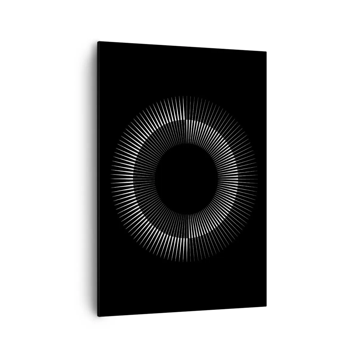 Quadro em tela - Sol preto - 70x100 cm