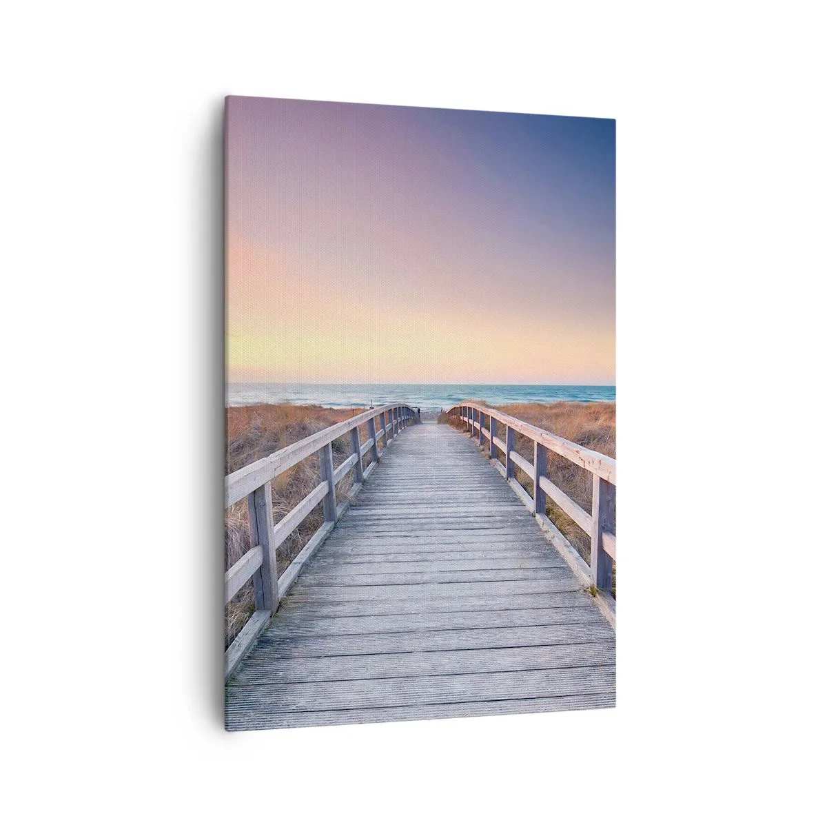 Quadro em tela - Aurora da noite do Báltico - 70x100 cm