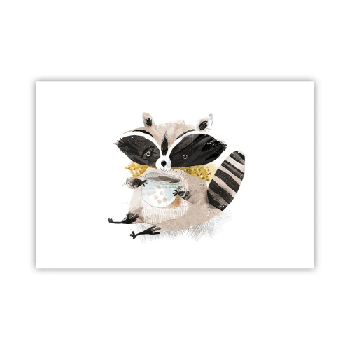 Pôster - O meu amigo guaxinim - 91x61 cm