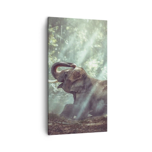 Quadro em tela - Ouça isto... - 45x80 cm