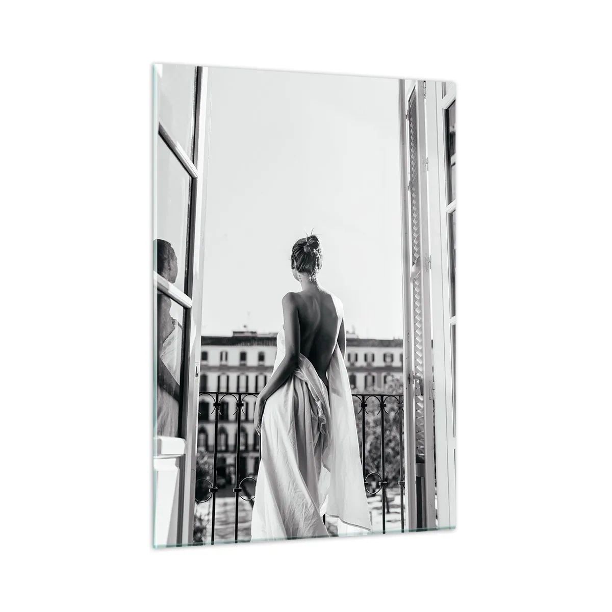 Quadro em vidro - Despertar dos sentidos - 50x70 cm