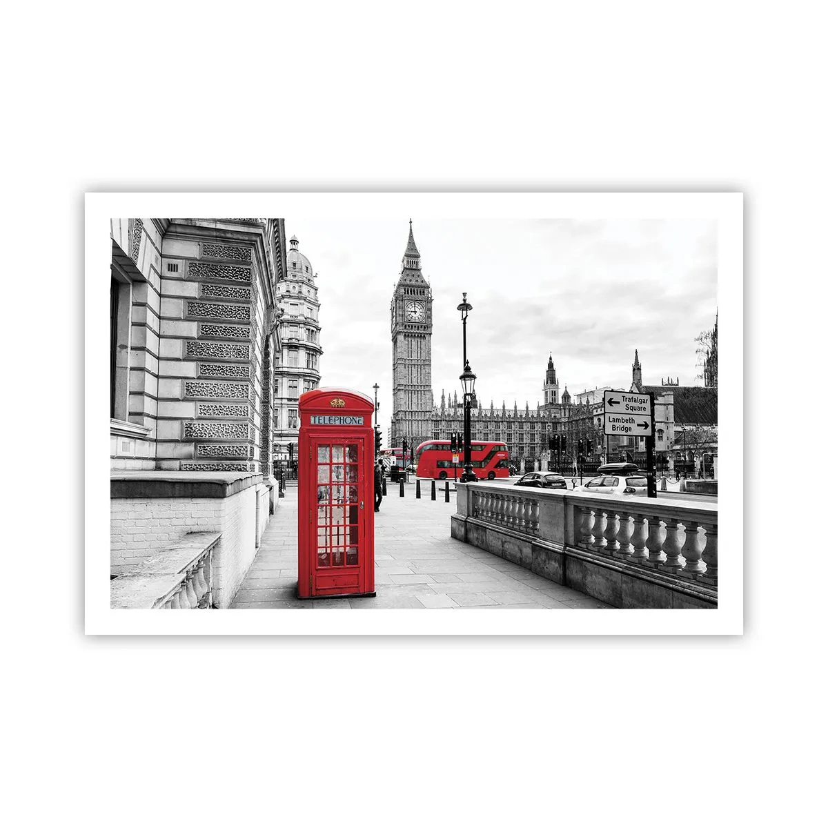Pôster - Sem dúvida, Londres - 91x61 cm