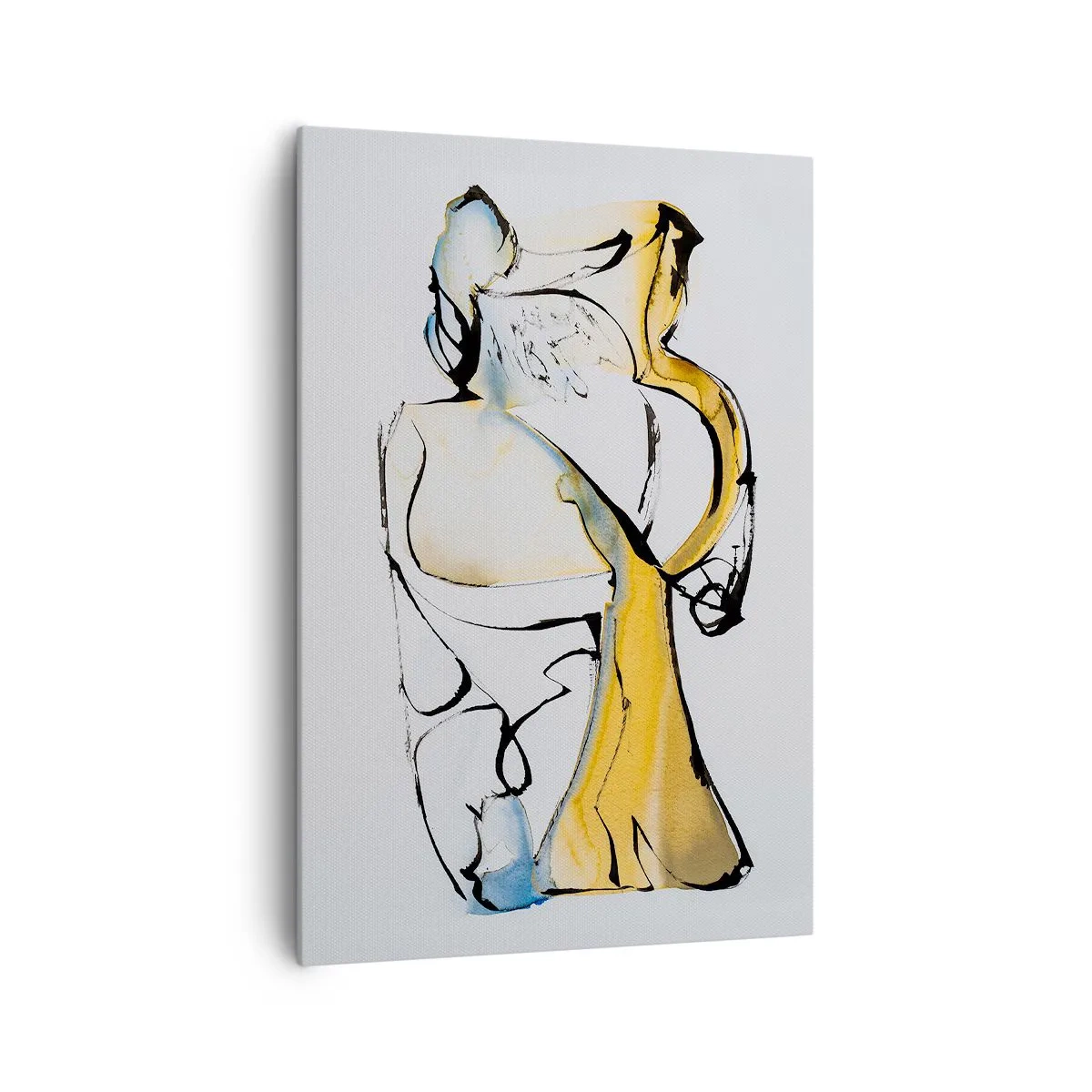 Quadro em tela - Abstração de vidro - 70x100 cm