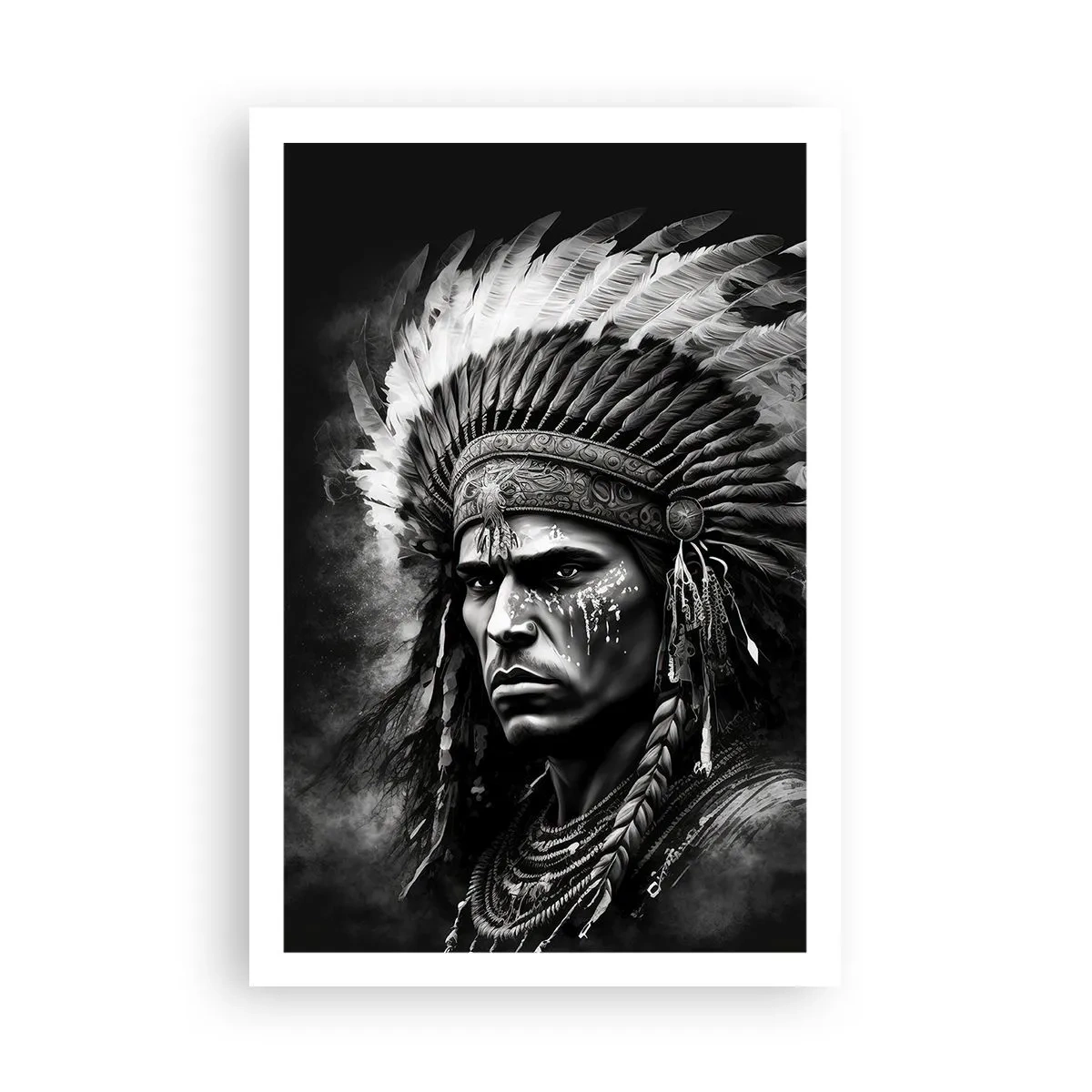 Pôster - Um líder e um guerreiro - 61x91 cm