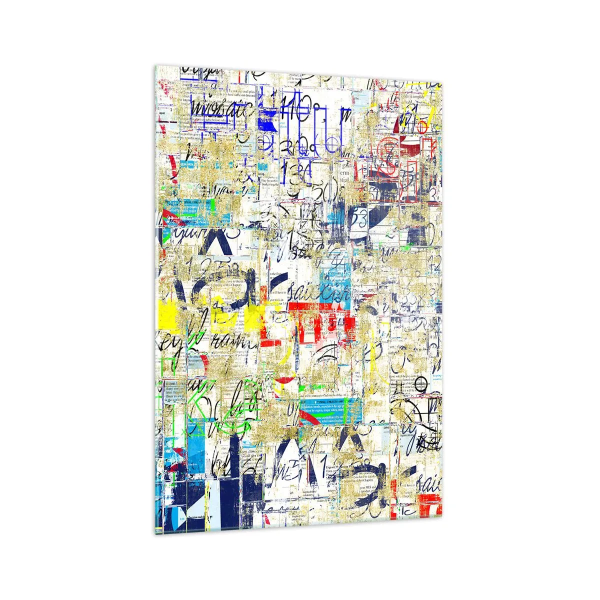 Quadro em vidro - Simplesmente agradável aos olhos - 70x100 cm