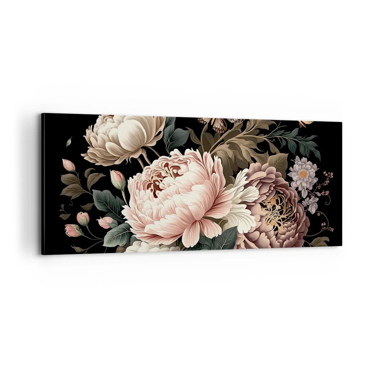 Quadro em tela - Em estilo barroco - 100x40 cm