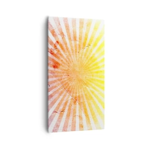 Quadro em tela - Nasceres e entardeceres - 55x100 cm