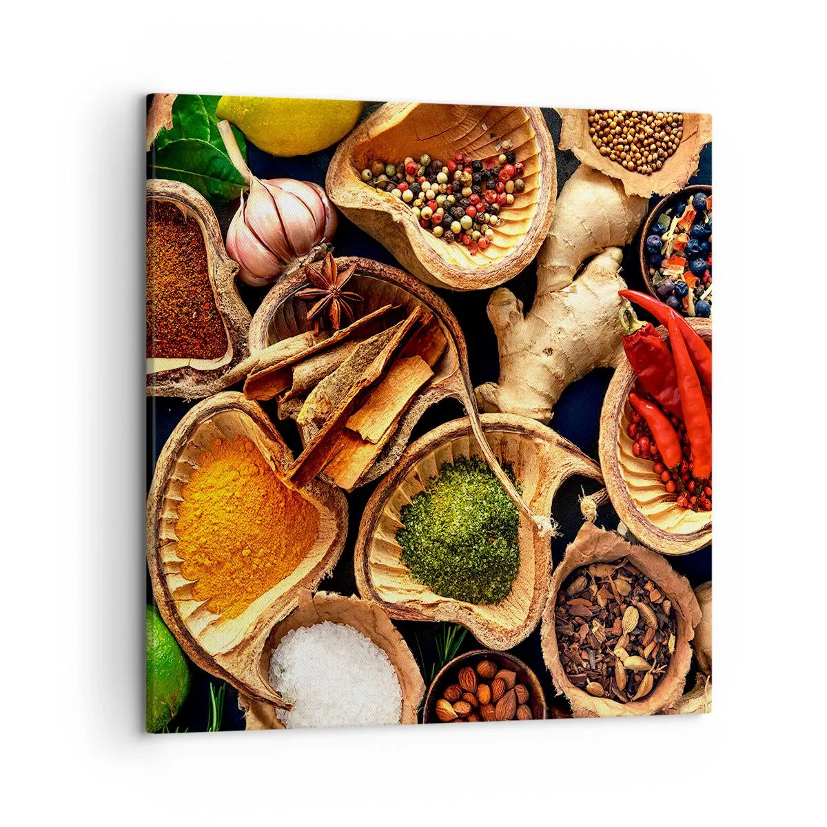 Quadro em tela - Leve o que quiser - 50x50 cm