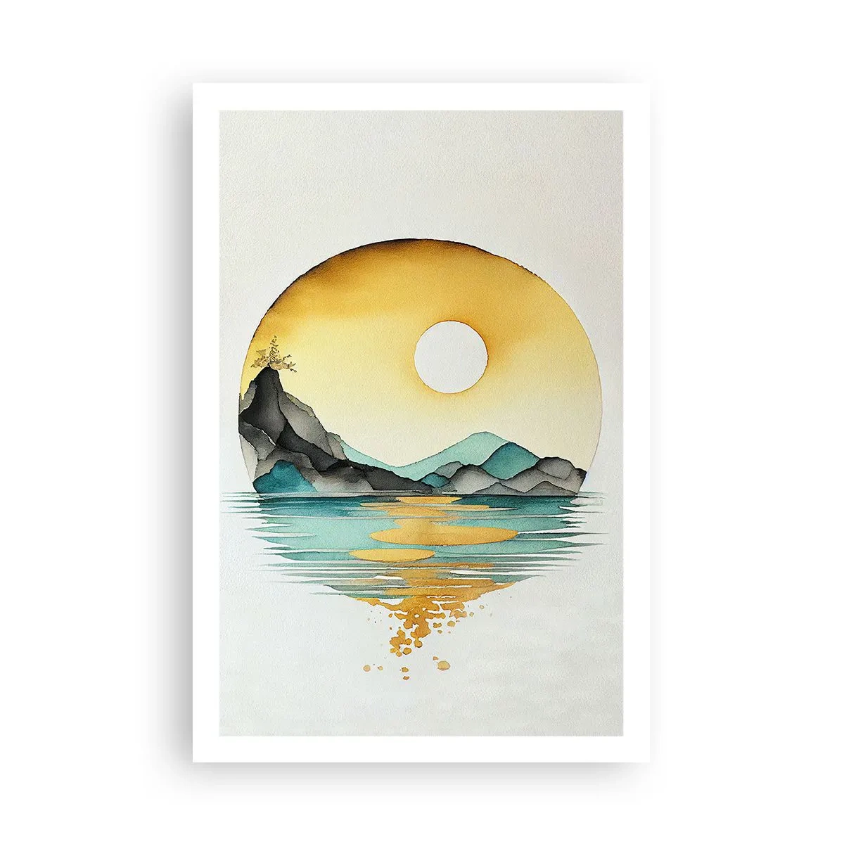 Pôster - No círculo da beleza - 61x91 cm